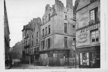 599 Vieilles maisons rue de l'Ecole de Médecine (les cordeliers), démolies en 1903