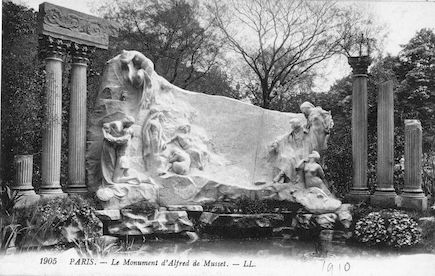 623 Le monument d'Alfred de Musset