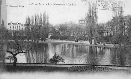 627 Parc Montsouri. Le lac