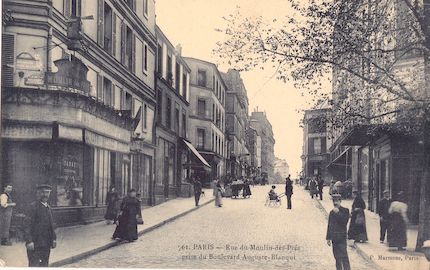 694 Rue du Moulin-des-prés  prise du boulevard Auguste Blanqui