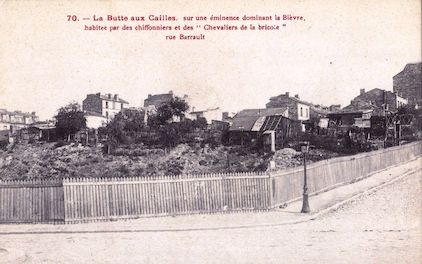 733 La Butte-aux cailles. Sur une éminence dominant la Bièvre. Rue Barrault