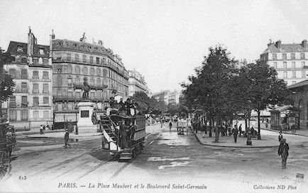 862 Place Maubert et le boulevard St Germain