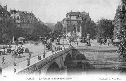 906 Le Pont et la Place Saint-Michel