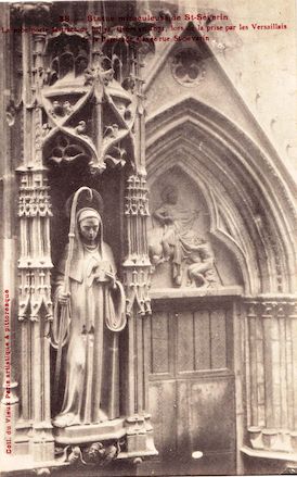 913 Statue miraculeuse de Saint Séverin