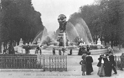 976 La fontaine Carpeaux au jardin du Luxembourg